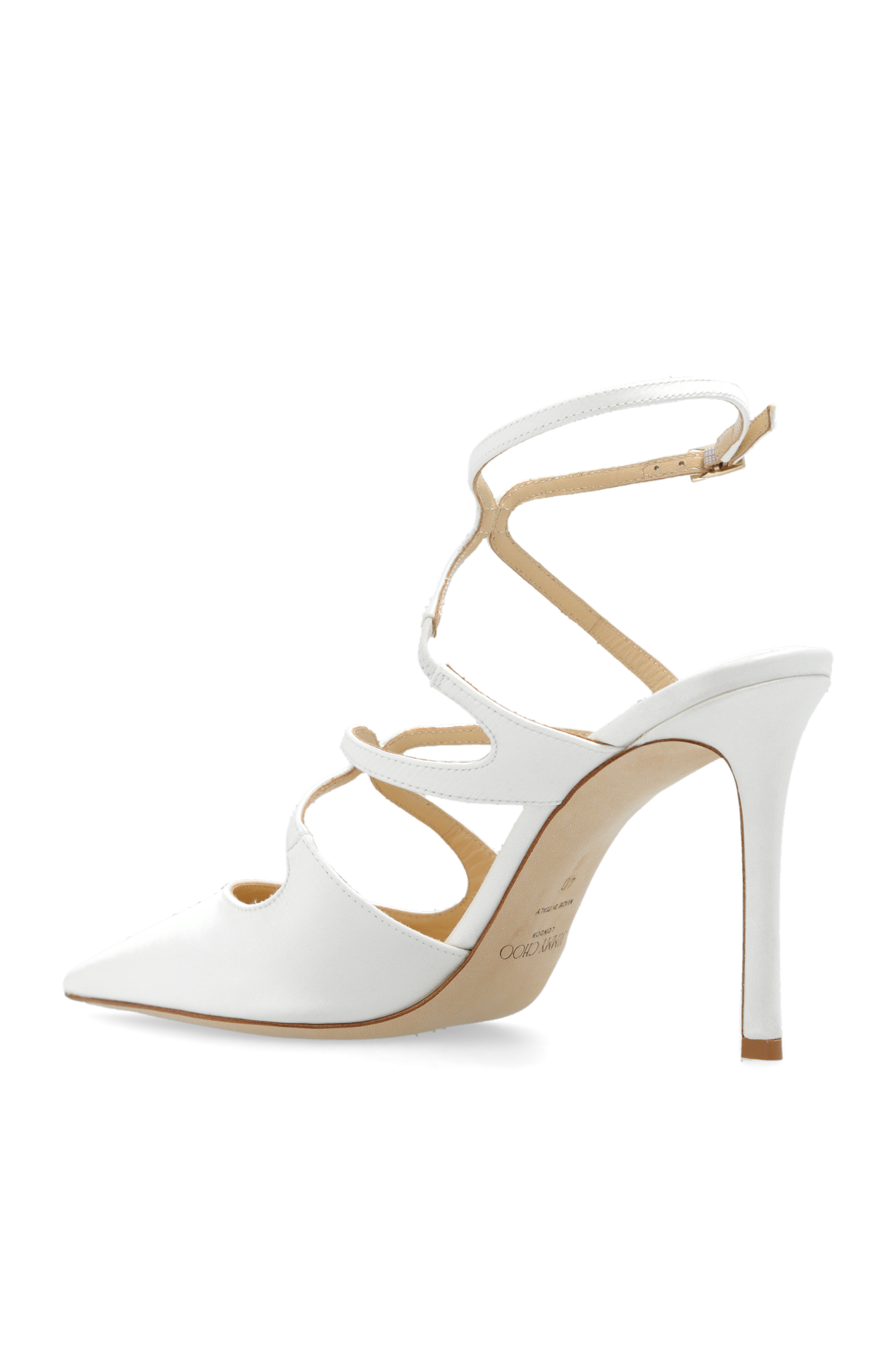 Jimmy choo clearance lancer 85 white